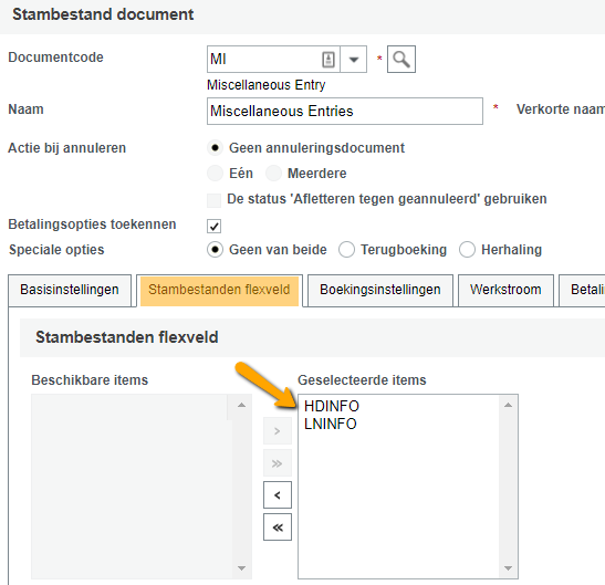unit4 financials flexifields blogscherm 5