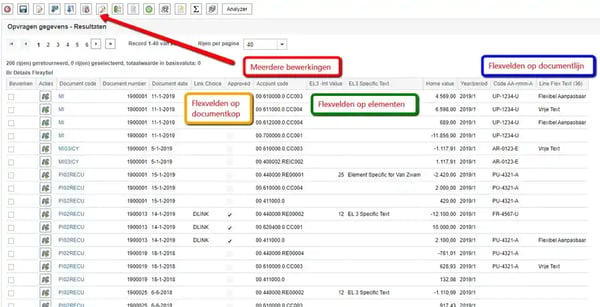 Solmate - unit4 financials flexifields blogscherm 3